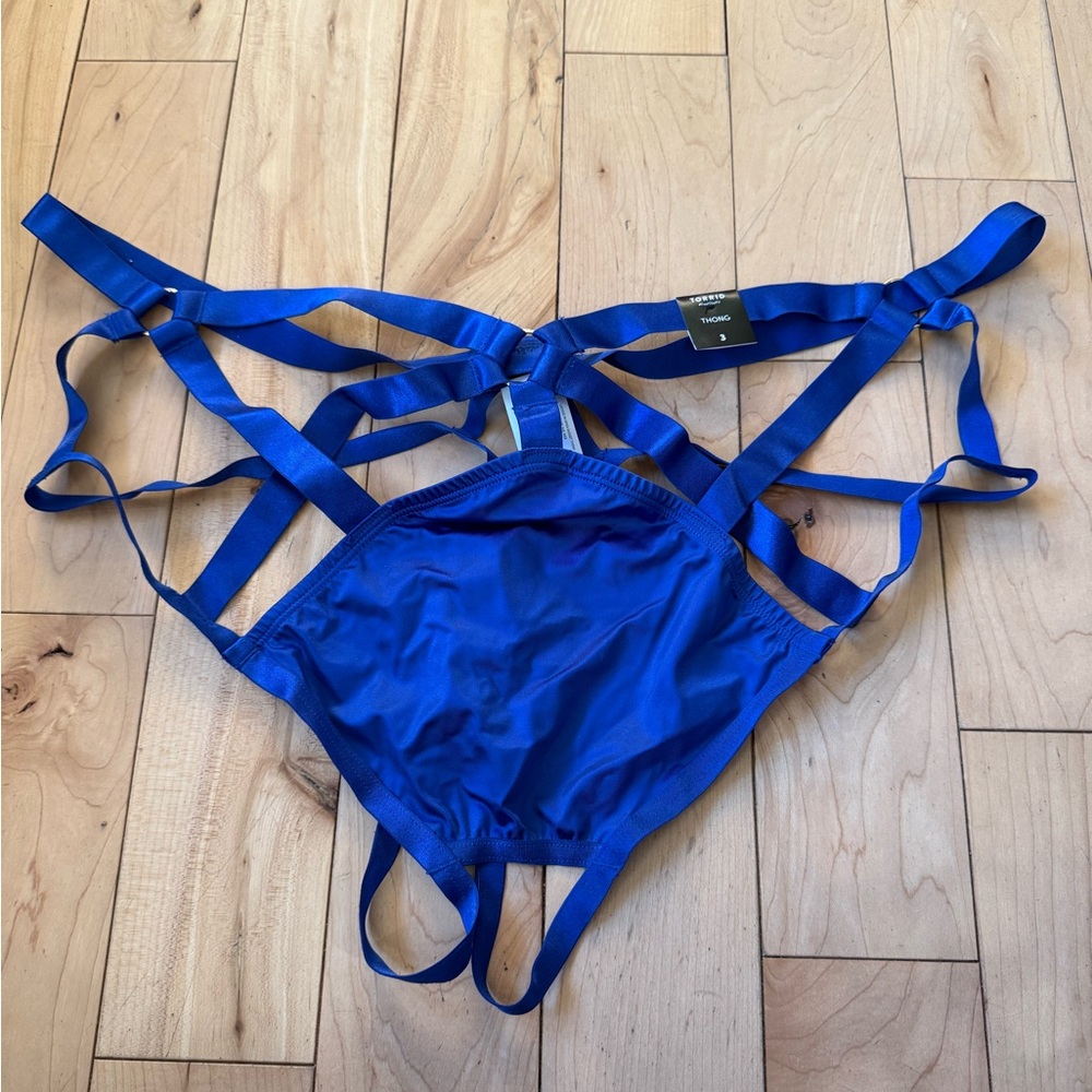 Torrid Deep Blue Strappy Lingerie